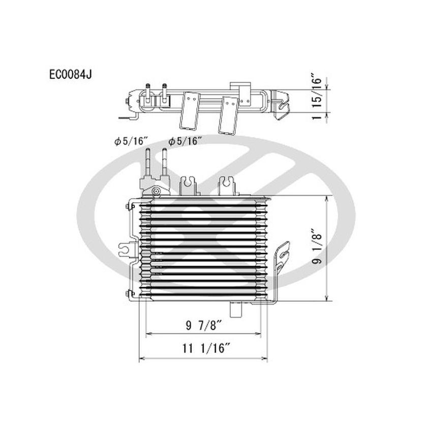 KOYORAD EC0084 Koyorad Automatic Transmission Oil Cooler EC0084