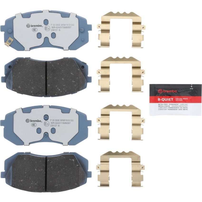 Brembo KT08014 Beyond EV Kit Disc-Pad