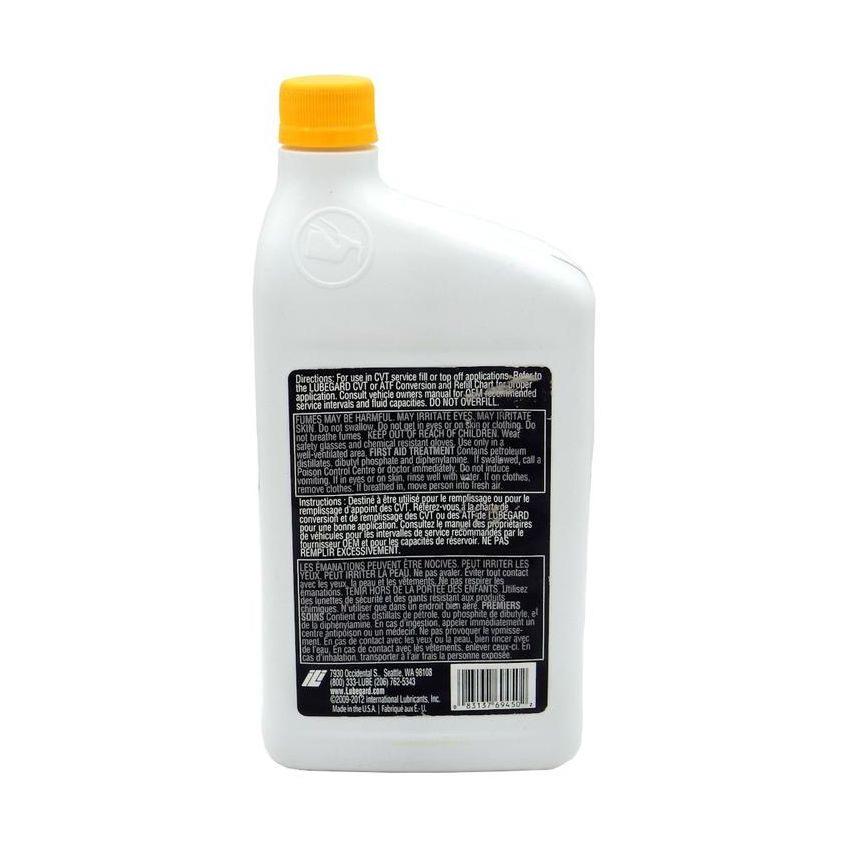 LUBEGARD 69450 Lubegard COMPLETE CVT Fluid with LXE - 32 oz. (946.4 mL)