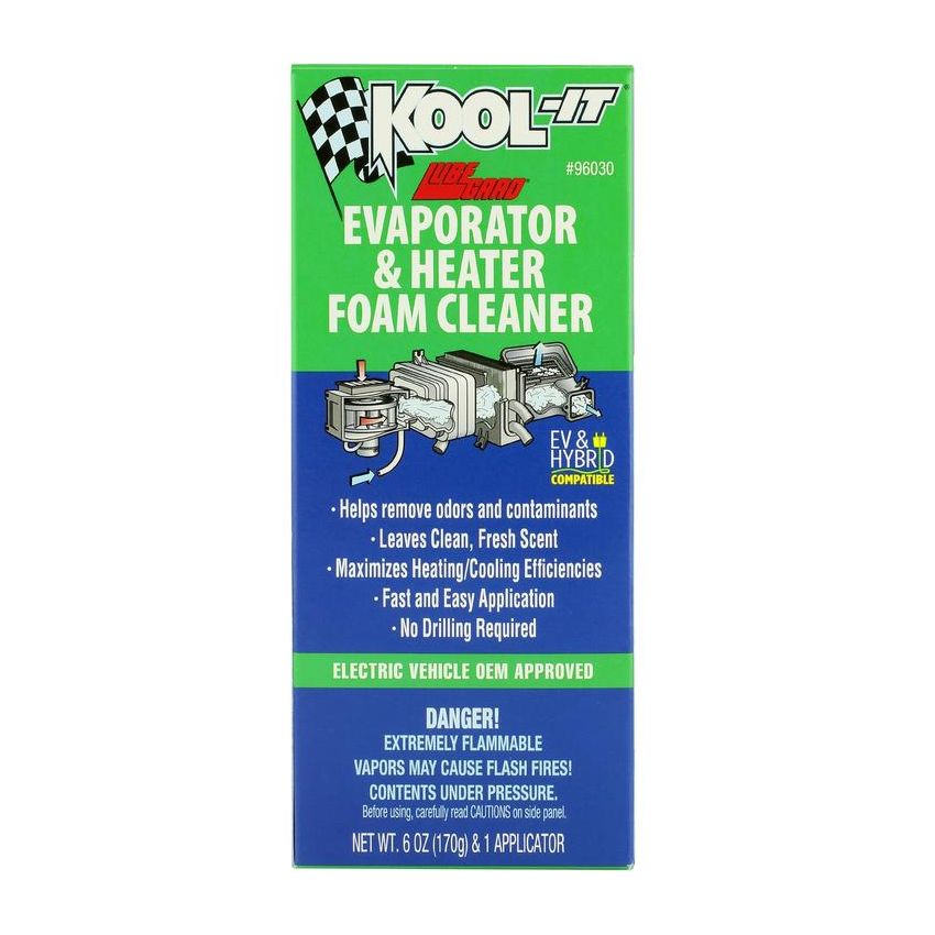 LUBEGARD 96030 Lubegard KOOL-IT Evaporator & Heater Foam Cleaner - 6 oz.