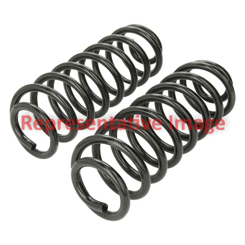 LESJOFORS 4444205 Two Rear Coil Springs