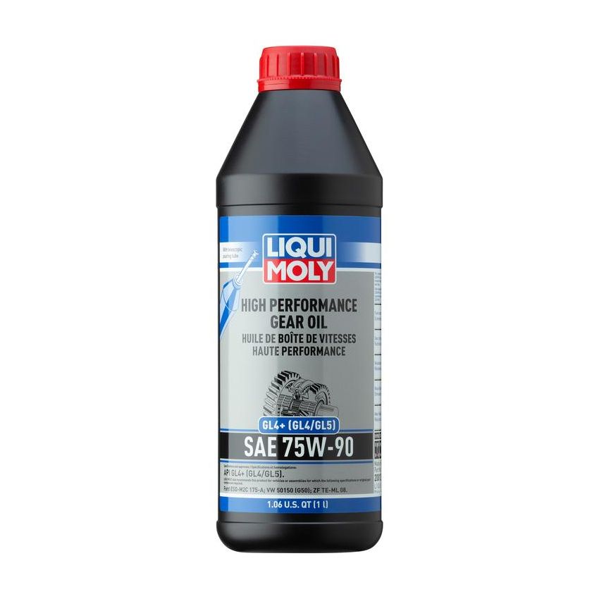 LIQUI MOLY 20012 High Performance Gear Oil (GL4+) SAE 75W-90