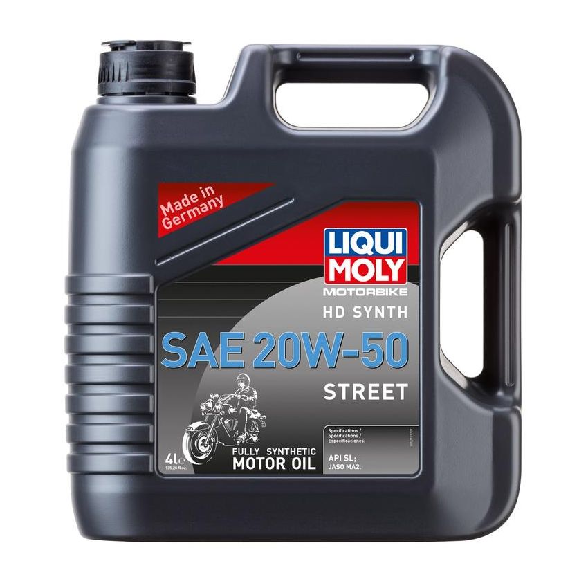 LIQUI MOLY 20102 Motorbike HD Synth SAE 20W-50 Street