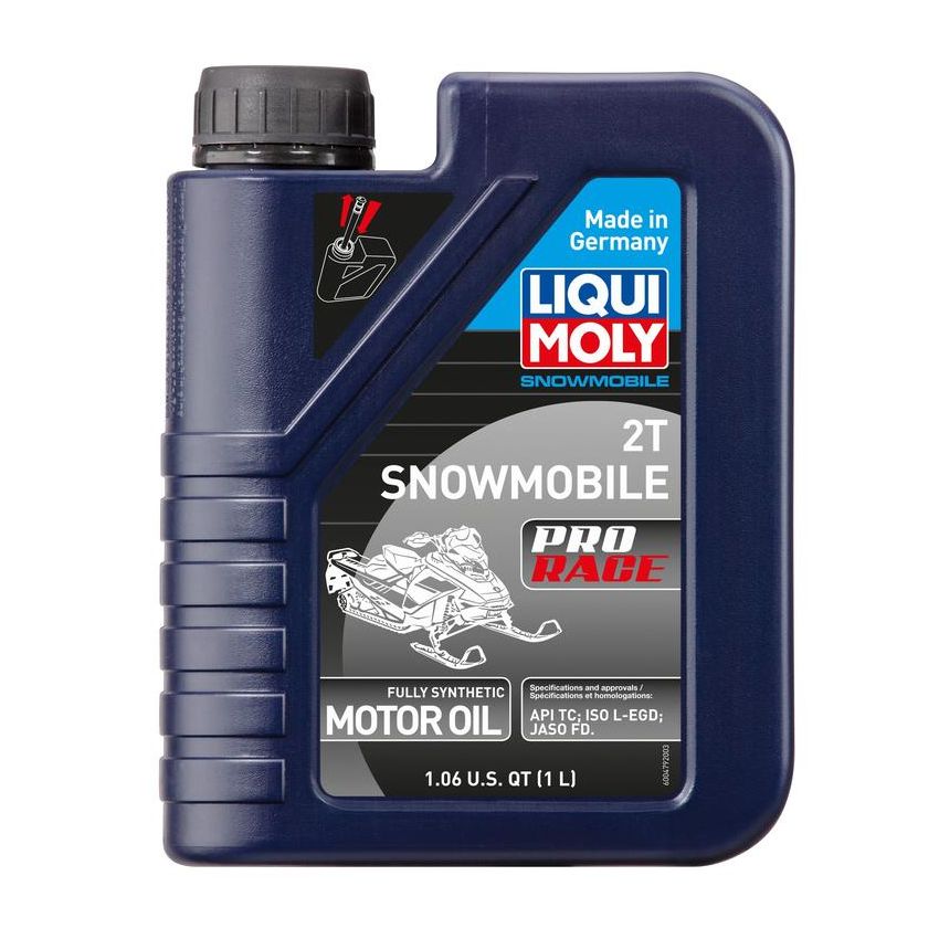 LIQUI MOLY 20144 Snowmobile Motor Oil 2T Pro Race