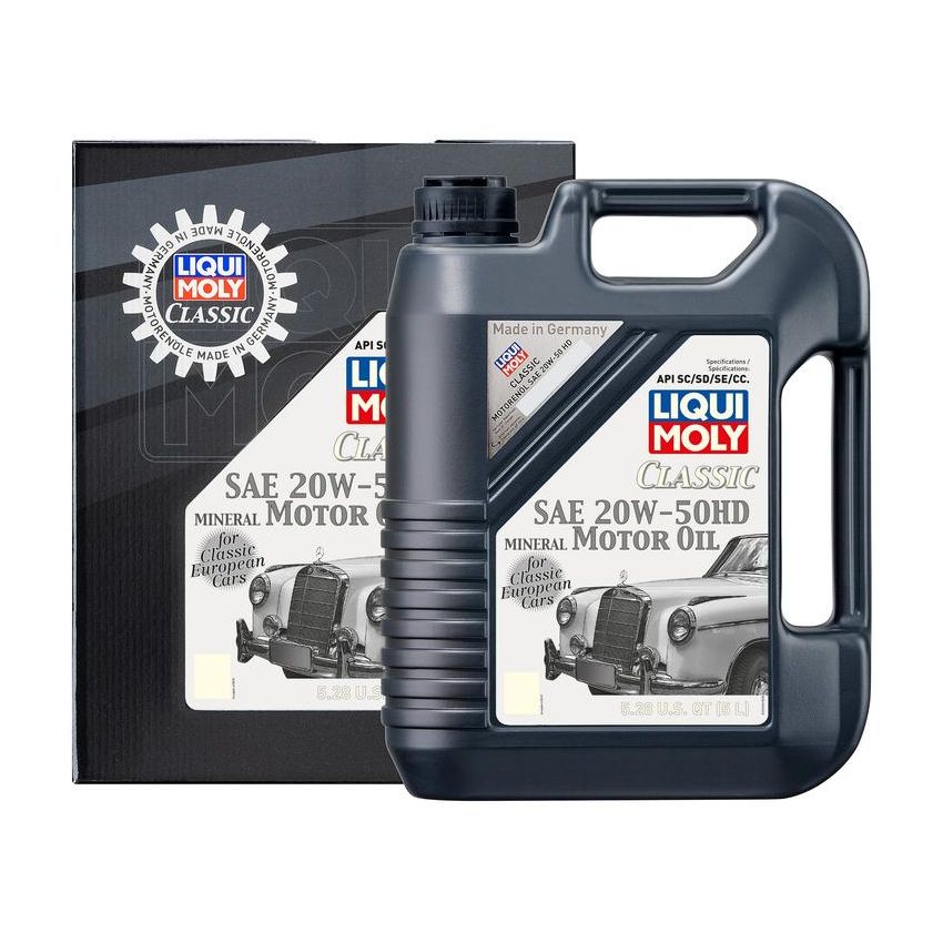 LIQUI MOLY 20262 Classic Motoroil SAE 20W-50 HD