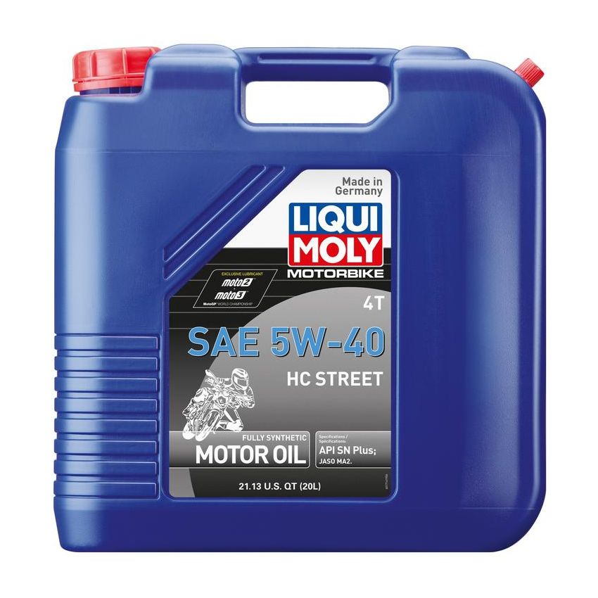 LIQUI MOLY 20416 Motorbike 4T SAE 5W-40 HC Street