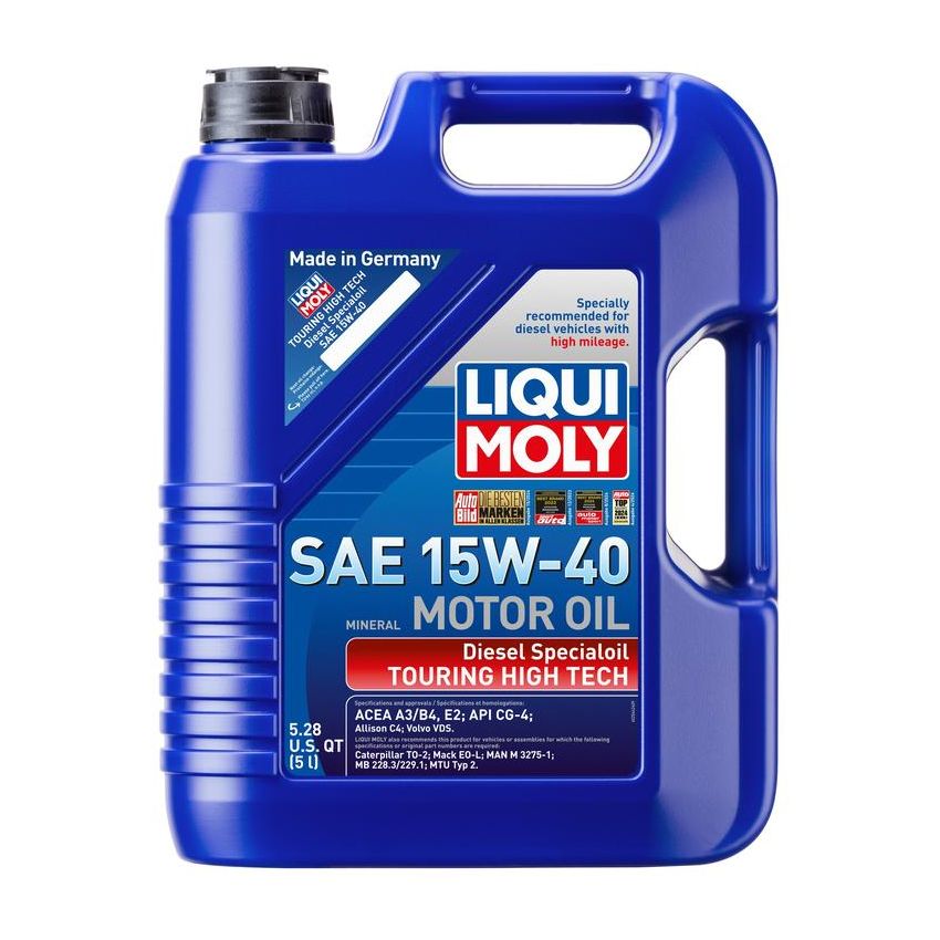 LIQUI MOLY 2044 Touring High Tech Diesel Special Oil SAE 15W-40