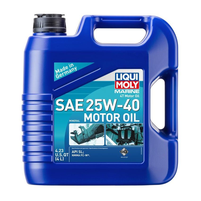 LIQUI MOLY 20548 Marine 4T Motor Oil SAE 25W-40