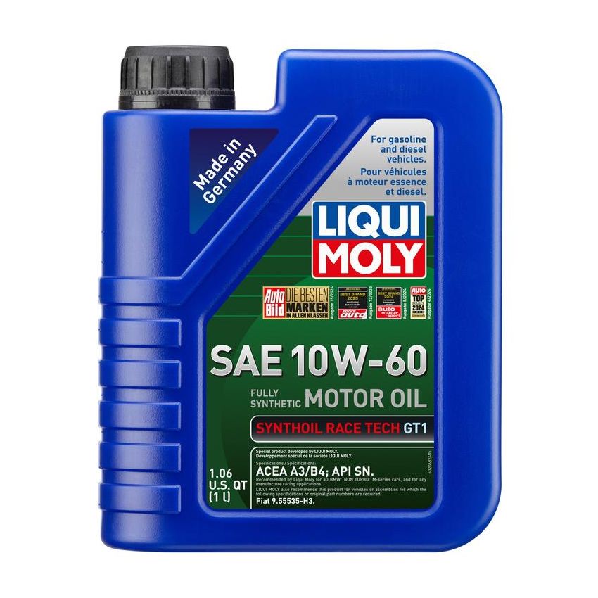 LIQUI MOLY 2068 Synthoil Race Tech GT1 SAE 10W-60