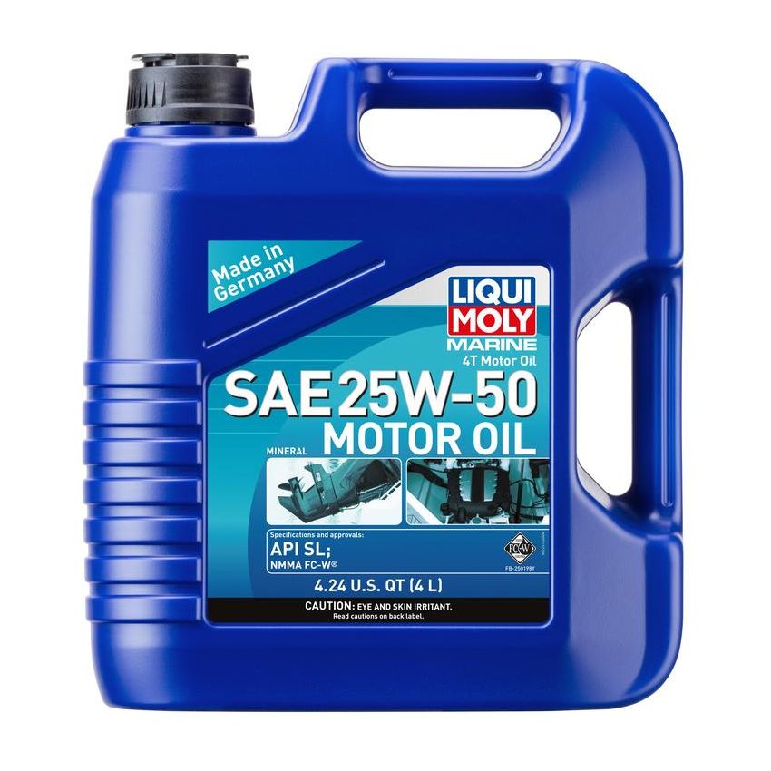 LIQUI MOLY 22510 Marine 4T Motor Oil SAE 25W-50