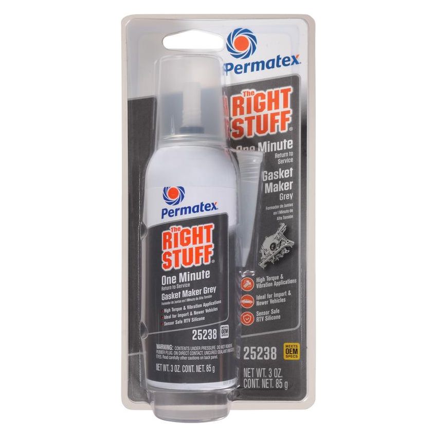PERMATEX 25238 3oz RIGHT STUFF GREY