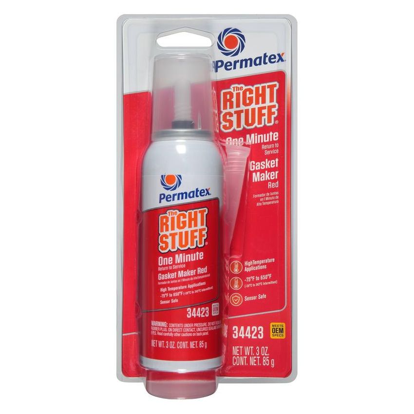 PERMATEX 34423 PERMATEX® THE RIGHT STUFF® Red One Minute Gasket Maker