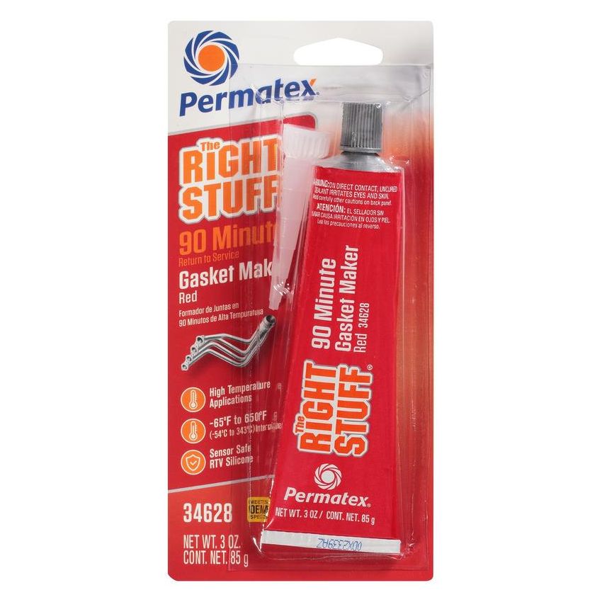 PERMATEX 34628 Permatex® The Right Stuff® Red 90 Minute Gasket Maker 3OZ