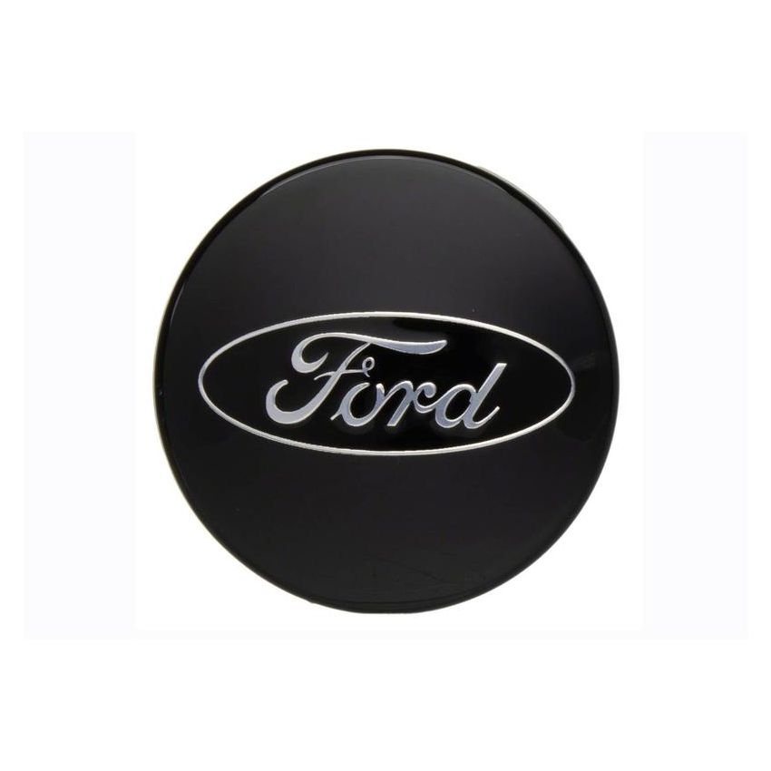 Ford Racing M-1096K-BCC Ford Car Black And Chrome Wheel Center Cap Kit