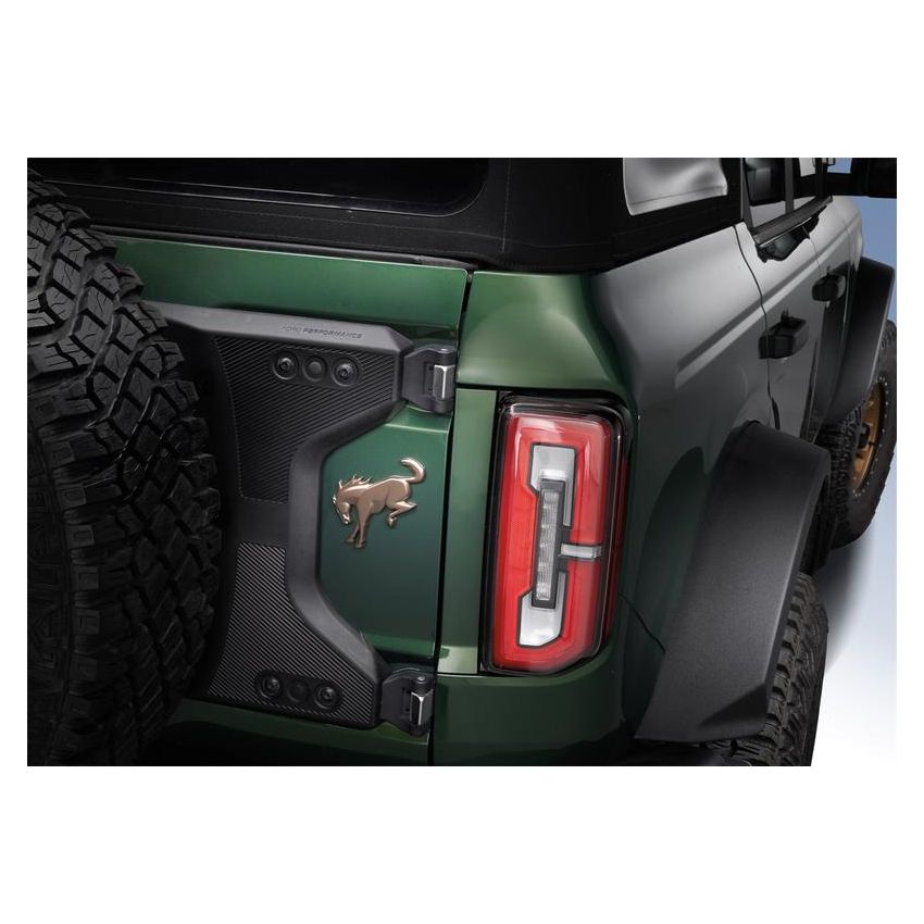 Ford Racing M-1447-BEBR 2021-2025 Bronco Rear Emblem Overlay-Bronze