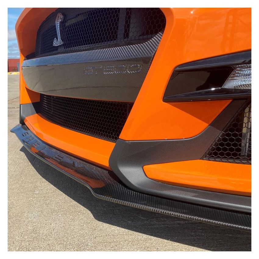 Ford Racing M-16601-MCF 2020-2022 GT500 Carbon Fiber Front Splitter Kit