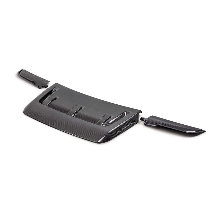 Ford Racing M-16628-FG 2021-2025 F-150 Raptor Carbon Fiber Hood Vent & Trim-Gloss