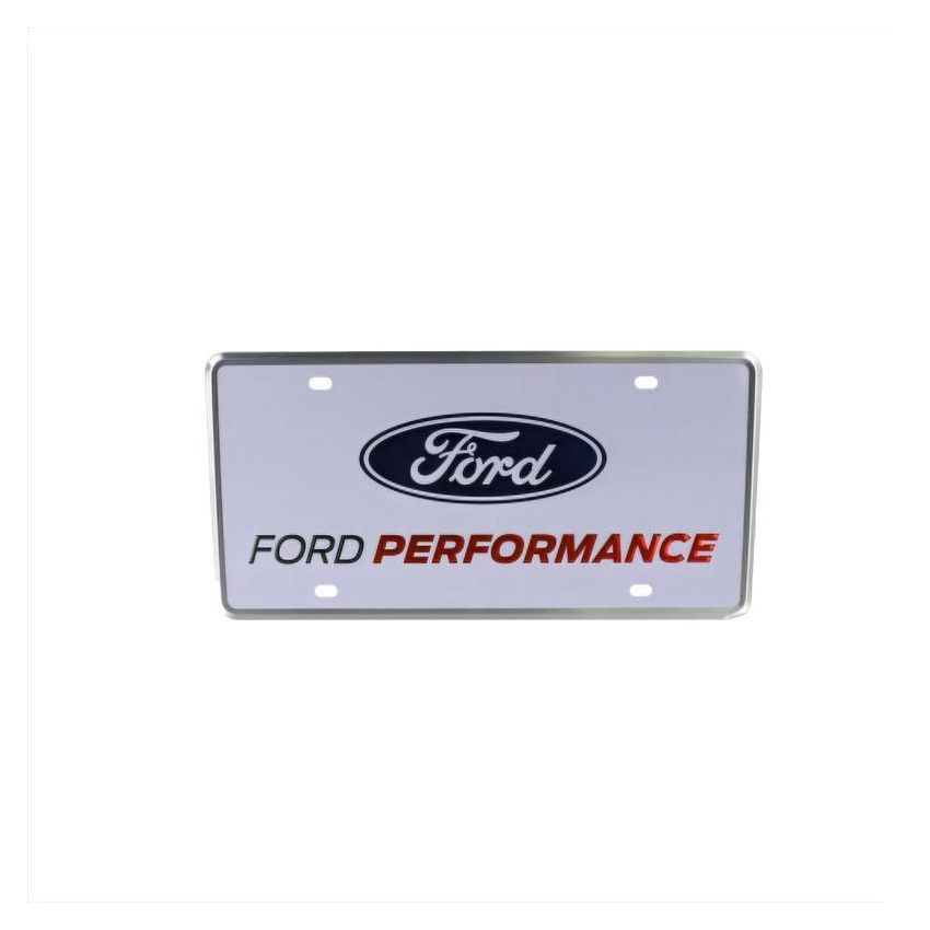 Ford Racing M-1828-FPONE Ford Performance License Plate-Single