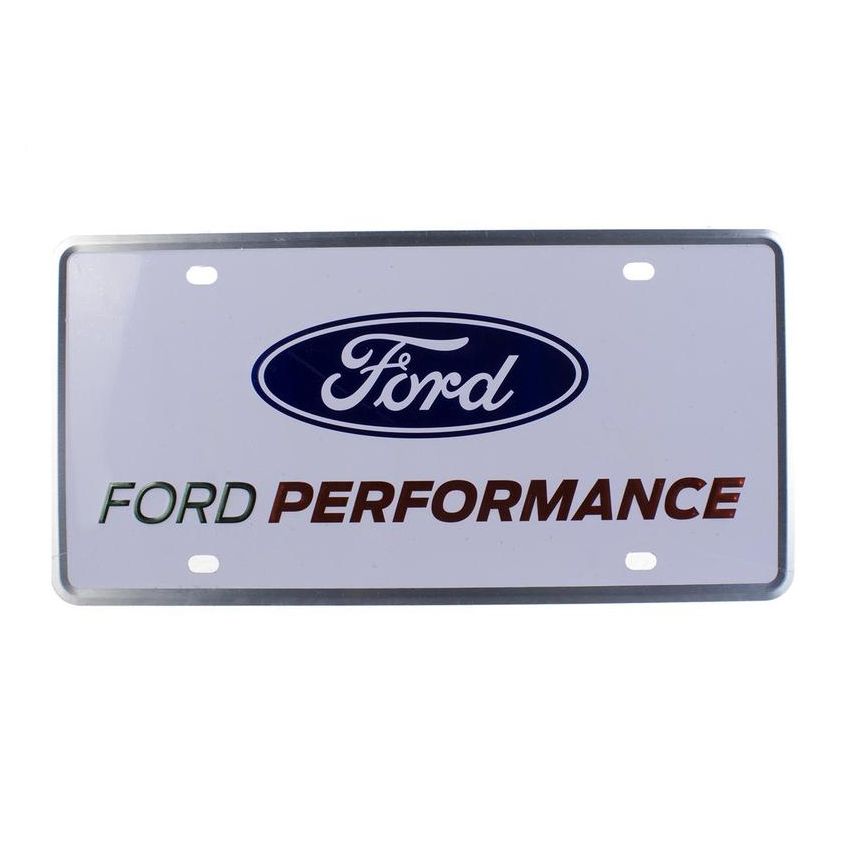 Ford Racing M-1828-FPONE Ford Performance License Plate-Single