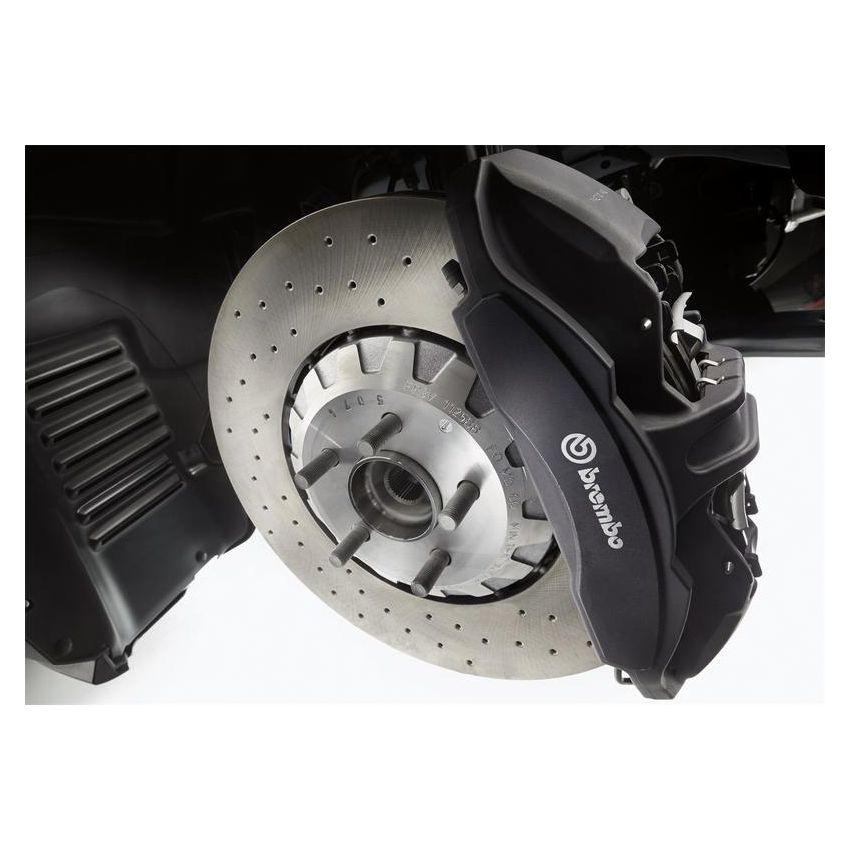 Ford Racing M-2300-YBK 2015-2023 Mustang Performance GT350R Black Brake Kit