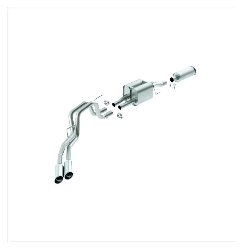 Ford Racing M-5200-F15R145C 2011-2014 F-150 Raptor 6.2L Cat-Back Touring Exhaust System 145-Inch WB