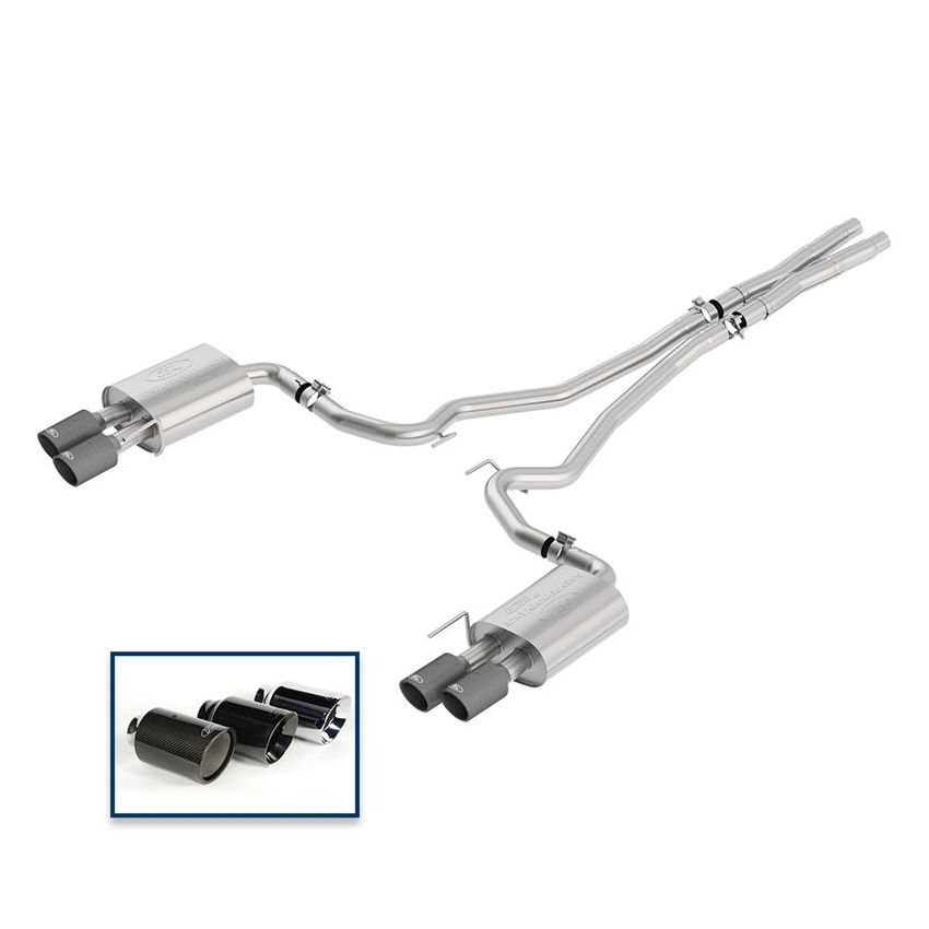Ford Racing M-5200-M8EFA Extreme Cat-Back Exhaust System