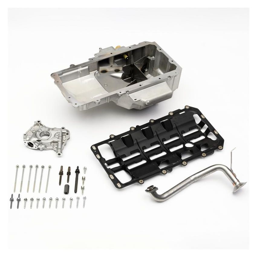 Ford Racing M-6675-M52S 5.0L/5.2L GT500 Aluminum Oil Pan And Pump Kit