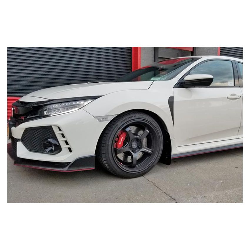 Rally Armor MF47-UR-RD/BLK Red Mud Flap/Black Logo