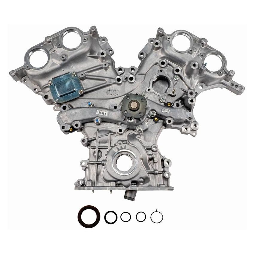 Melling M581 Stock Replacement Oil Pump Timing Cover Assembly