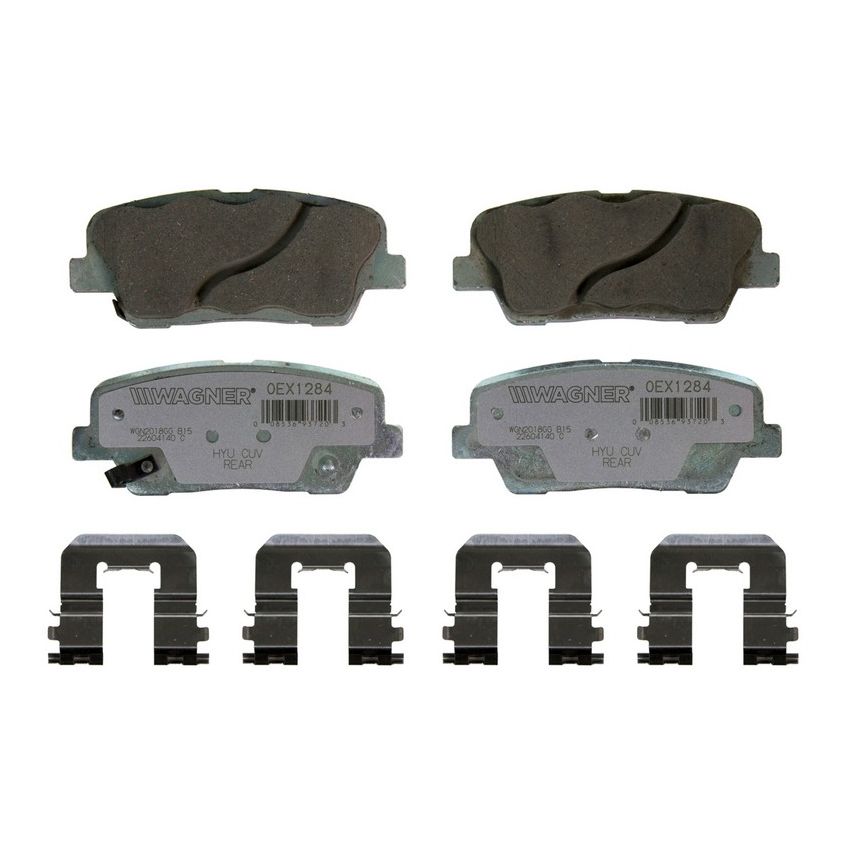 Wagner Brake OEX1284 OEX Disc Brake Pad Set Premium Ceramic