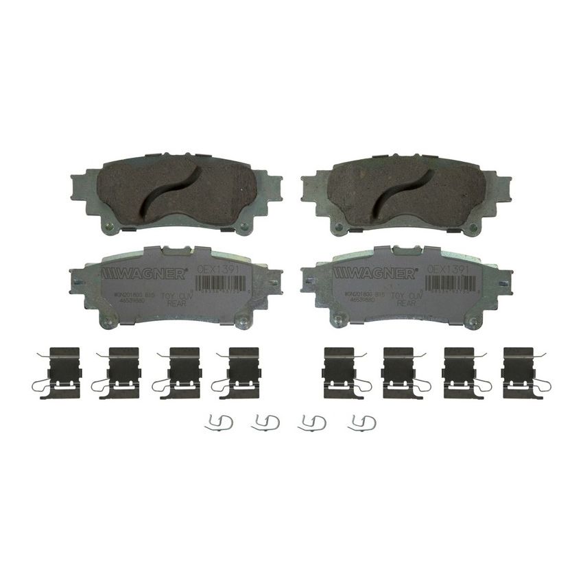 Wagner Brake OEX1391 OEX Disc Brake Pad Set Premium Ceramic