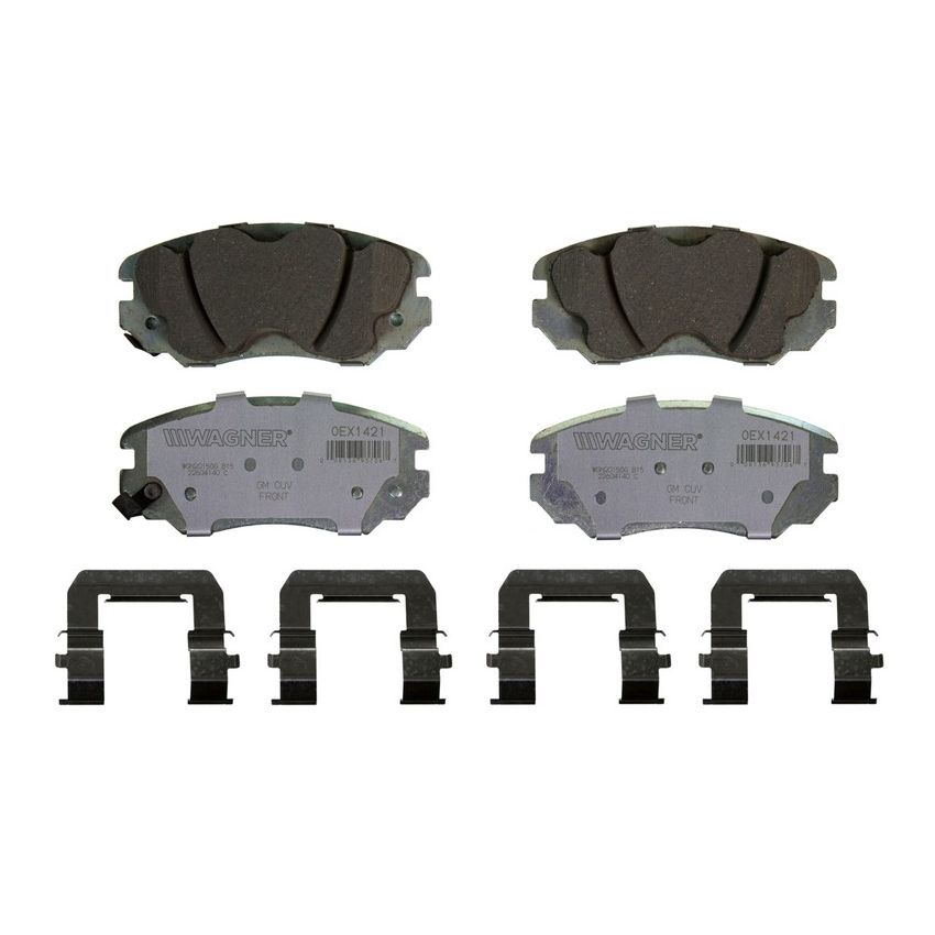 Wagner Brake OEX1421 OEX Disc Brake Pad Set Premium Ceramic