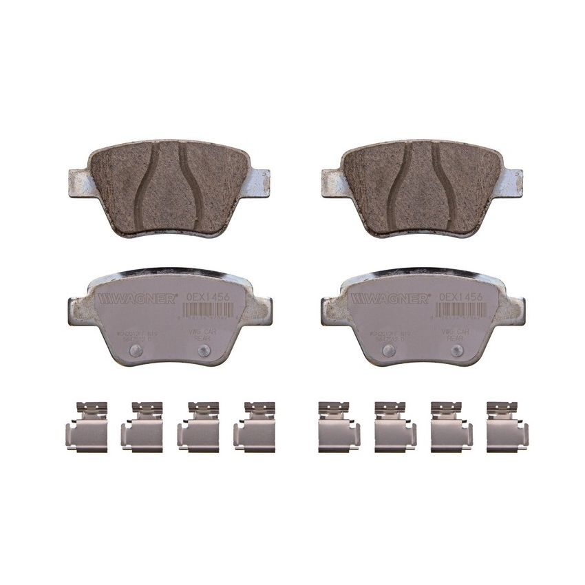 Wagner Brake OEX1456 OEX Disc Brake Pad Set Premium Ceramic