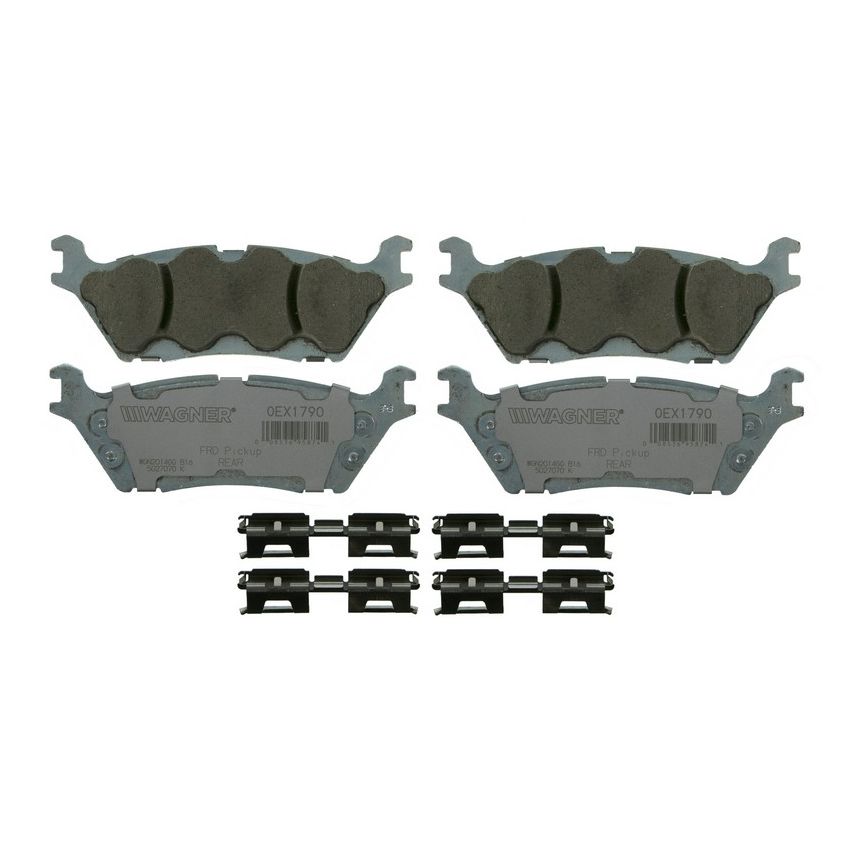 Wagner Brake OEX1790 OEX Disc Brake Pad Set Premium Ceramic