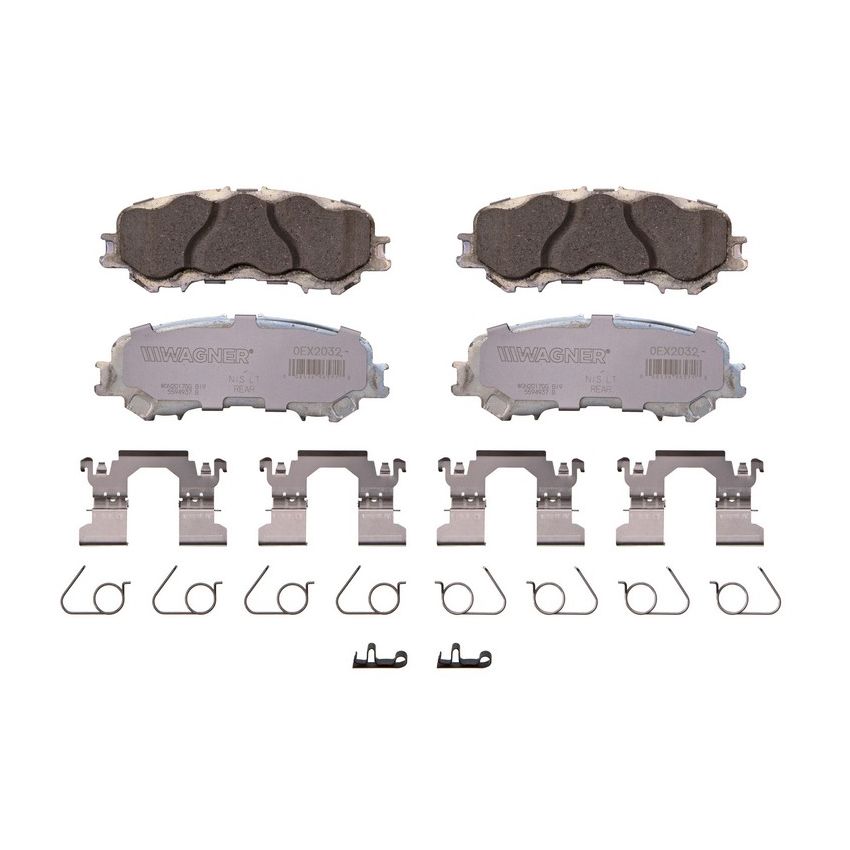 Wagner Brake OEX2032 OEX Disc Brake Pad Set Premium Ceramic
