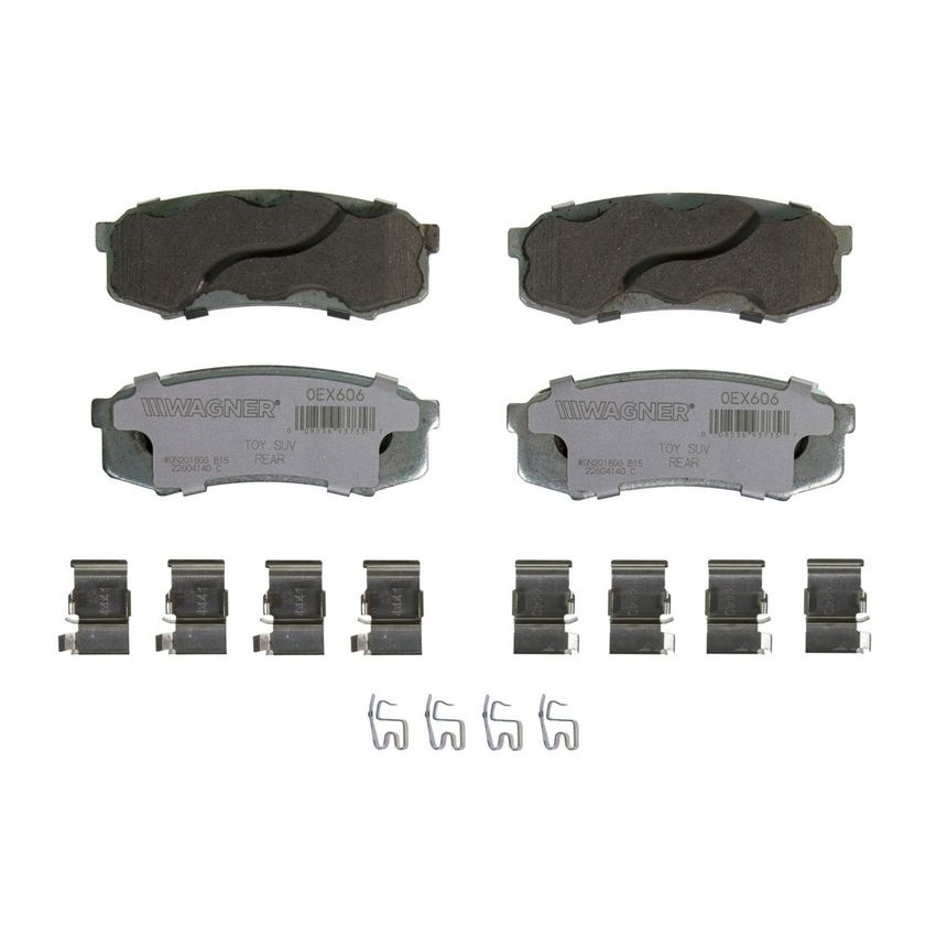 Wagner Brake OEX606 OEX Disc Brake Pad Set Premium Ceramic