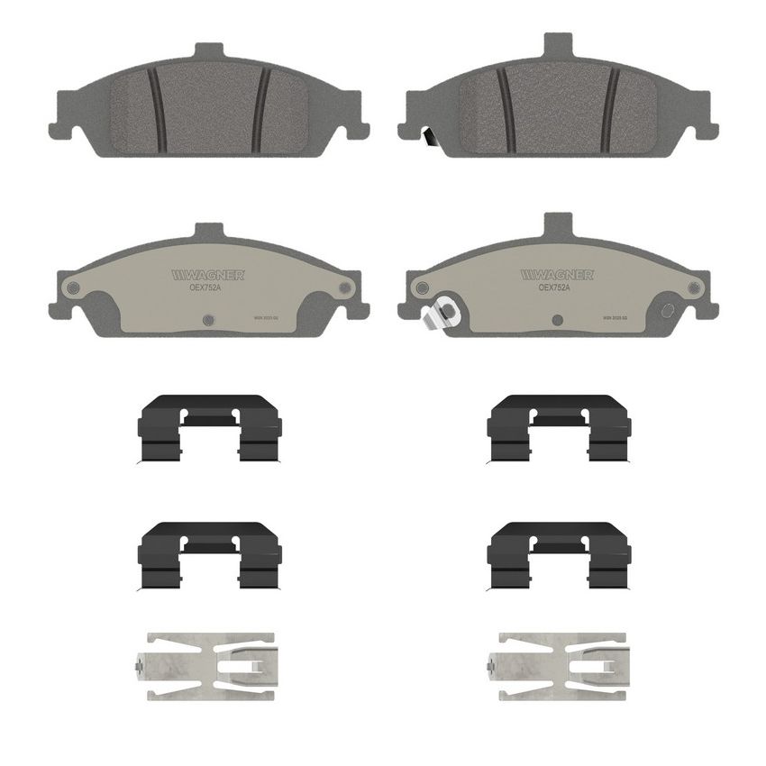 Wagner Brake OEX752A OEX Disc Brake Pad Set Premium Ceramic