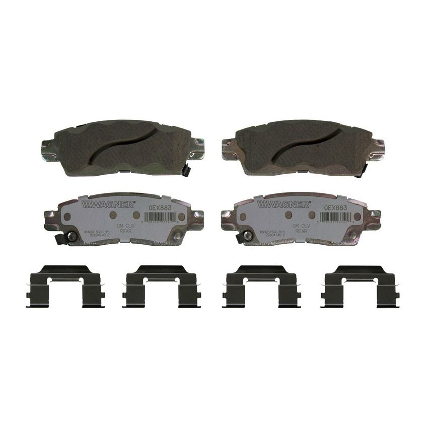 Wagner Brake OEX883 OEX Disc Brake Pad Set Premium Ceramic