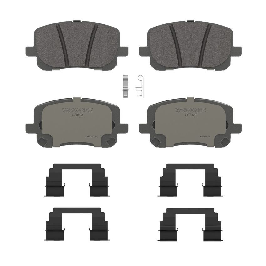 Wagner Brake OEX923 OEX Disc Brake Pad Set Premium Ceramic
