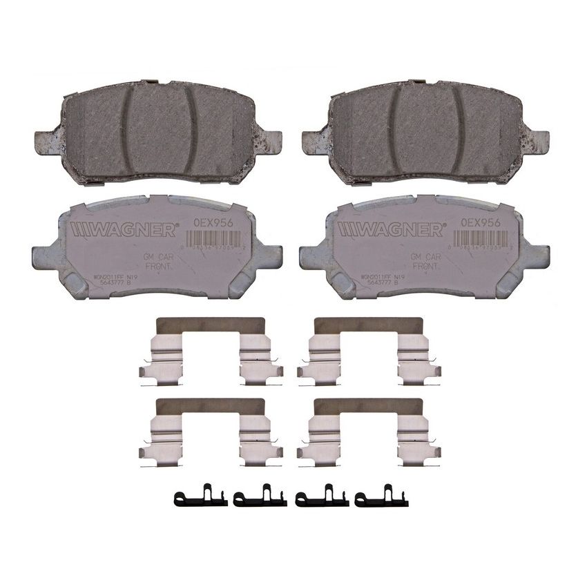 Wagner Brake OEX956 OEX Disc Brake Pad Set Premium Ceramic
