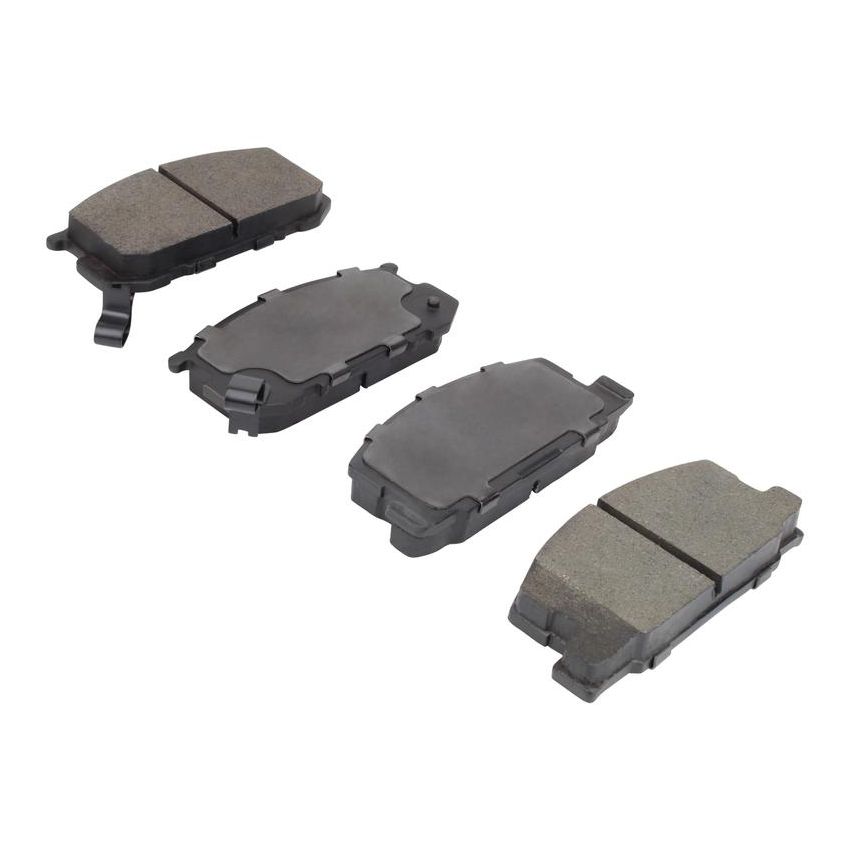MPA 1000-0282M QB Semi-Metallic Brake Pads
