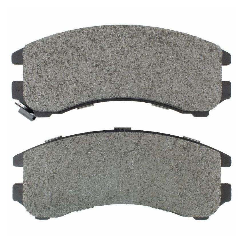 MPA 1000-0357M QB Semi-Metallic Brake Pads