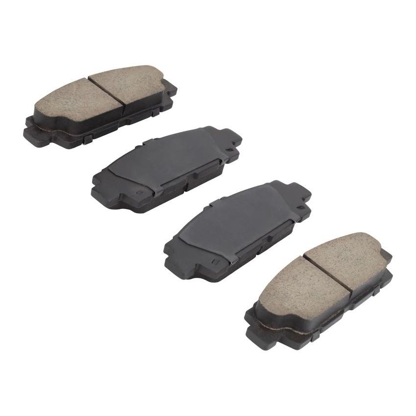 MPA 1000-0488M QB Semi-Metallic Brake Pads