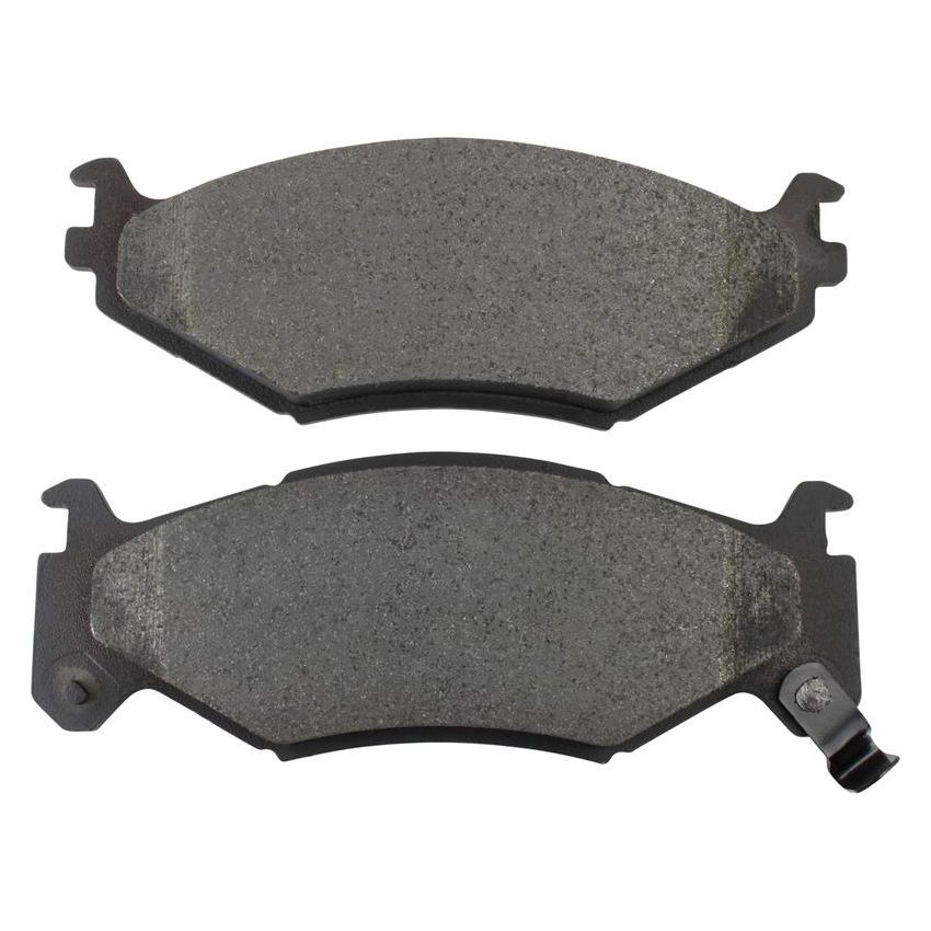 MPA 1000-0522M QB Semi-Metallic Brake Pads