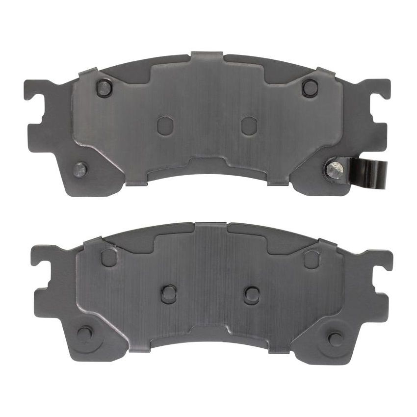 MPA 1000-0637M QB Semi-Metallic Brake Pads