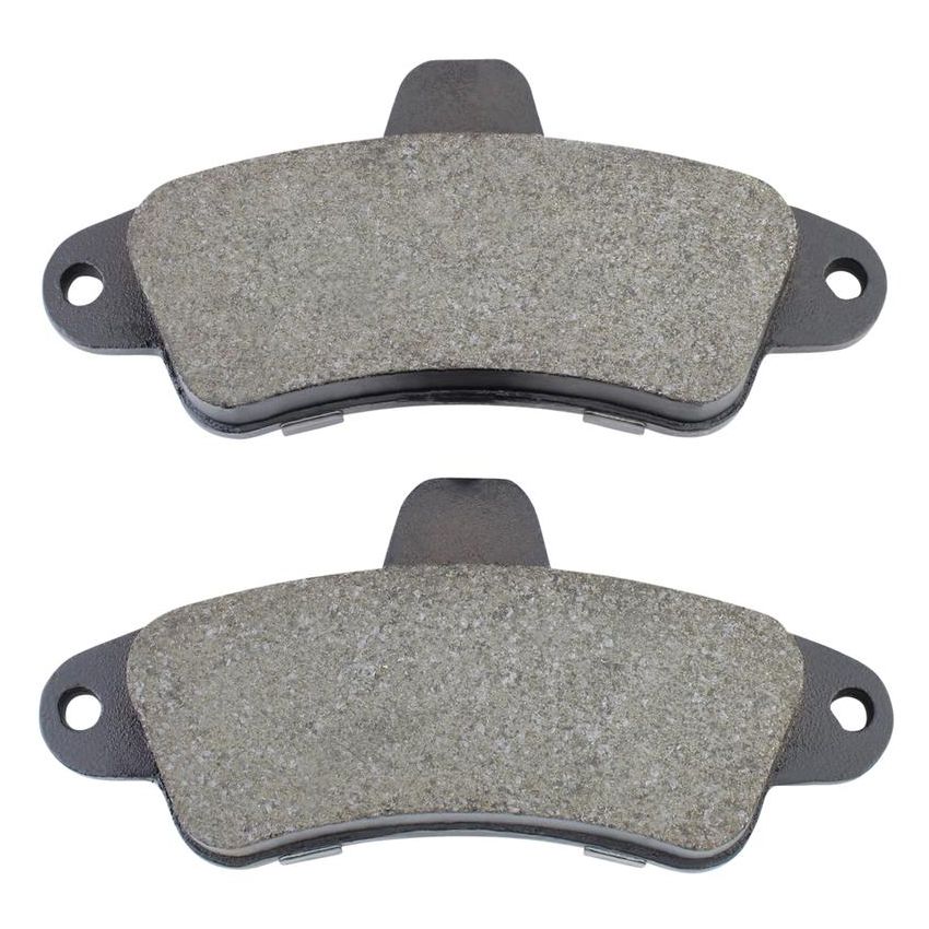 MPA 1000-0661M QB Semi-Metallic Brake Pads