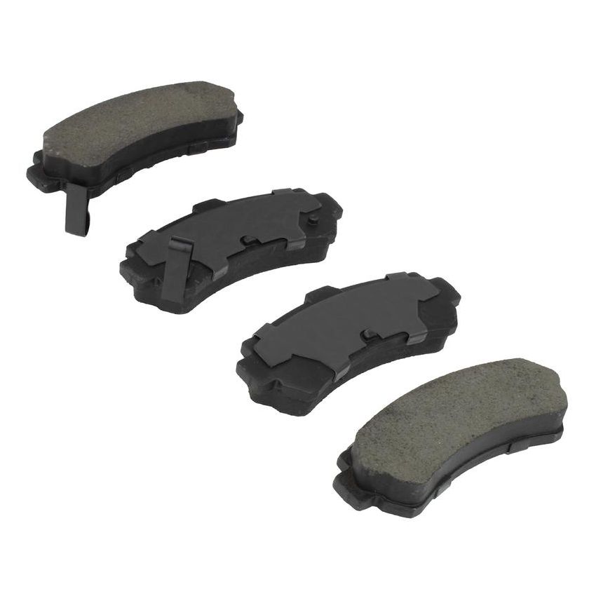 MPA 1000-0669M QB Semi-Metallic Brake Pads