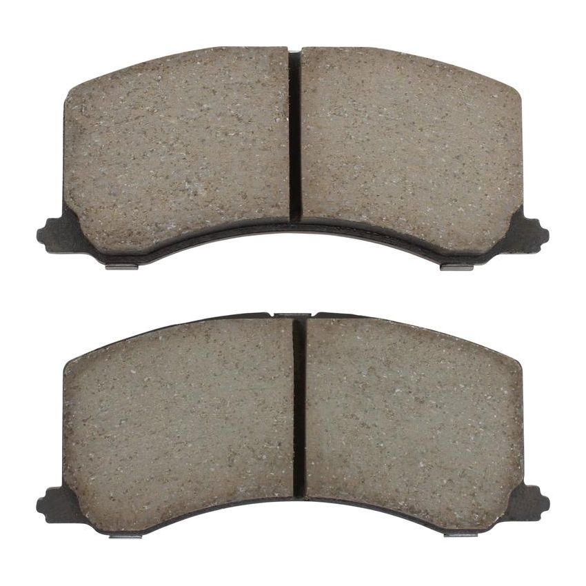 MPA 1000-0677M QB Semi-Metallic Brake Pads