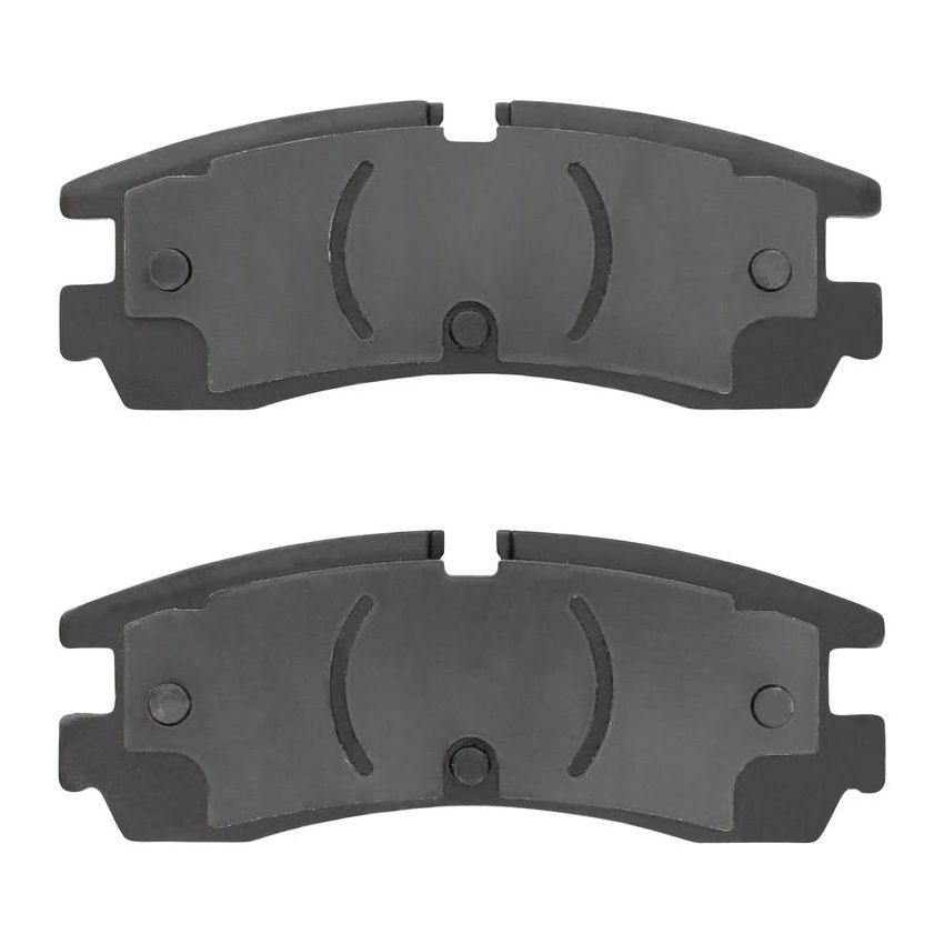 MPA 1000-0754M QB Semi-Metallic Brake Pads