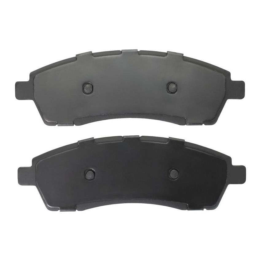 MPA 1000-0757M QB Semi-Metallic Brake Pads